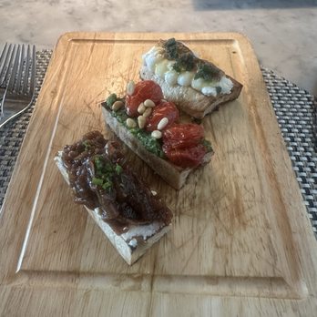 Fig & Olive - Choice of 3 Crostini - French Near Me - Houston, Texas Fig & Olive - Choice of 3 Crostini - French Near Me - Houston, Texas