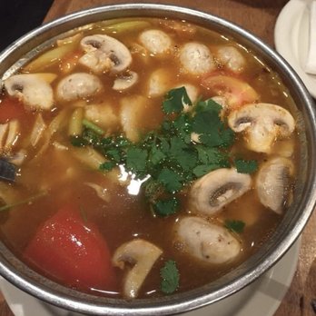 Silk Thai Cuisine - Lemongrass Soup (Tom Yum) - Thai Near Me - Huntington Beach, California Silk Thai Cuisine - Lemongrass Soup (Tom Yum) - Thai Near Me - Huntington Beach, California