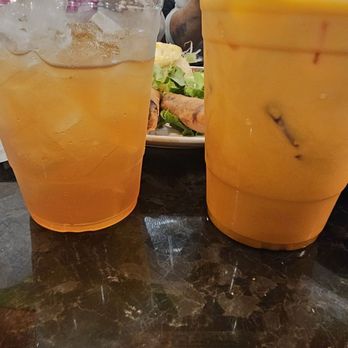 Pho K Plus - mango peach tea,thai tea,peach tea - Noodles Near Me - Ontario, California