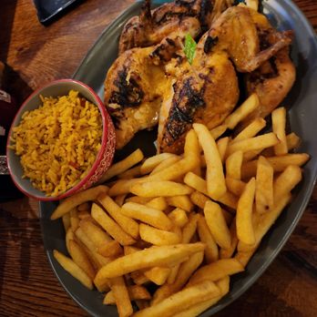 Nando's - Full chicken, fries and spicy rice - Chicken Shop Near Me - Gillingham, MDW
