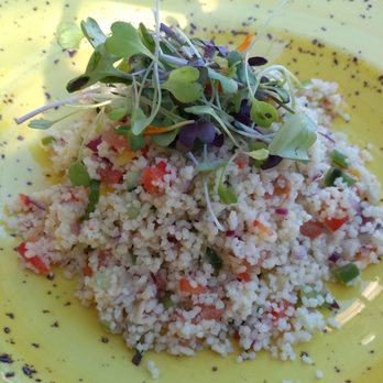 La Girafe - Couscous tabuli was first starter of the menu of the day! - Creperies Near Me - Alboraia, V