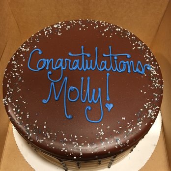 Pure Bliss Desserts - Chocolate cake with vanilla buttercream and chocolate ganache to celebrate our daughter's graduation - Bakeries Near Me - Bellingham, Washington Pure Bliss Desserts - Chocolate cake with vanilla buttercream and chocolate ganache to celebrate our daughter's graduation - Bakeries Near Me - Bellingham, Washington