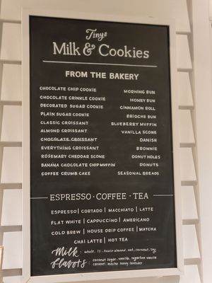 Menu photo 4 Tinys Milk & Cookies Houston, TX Menu photo 4 Tinys Milk & Cookies Houston, TX
