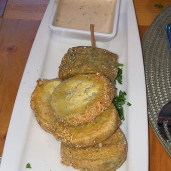 The Cue Restaurant - Cornmeal Fried Pickles - Barbeque Near Me - Danbury, Connecticut The Cue Restaurant - Cornmeal Fried Pickles - Barbeque Near Me - Danbury, Connecticut