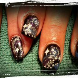 Nails $55 full set $35 for fills free nail art