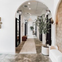 Reed + Willow Salon Studios - Front hallway showing salon suite rentals at Reed + Willow Salon Studios near O'Fallon, Missouri