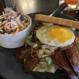 BLT Sandwich with Crunchy Coleslaw