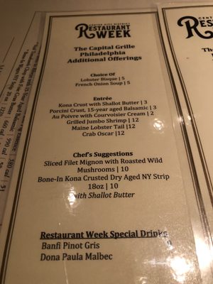 Menu photo 4 The Capital Grille Philadelphia, PA Menu photo 4 The Capital Grille Philadelphia, PA