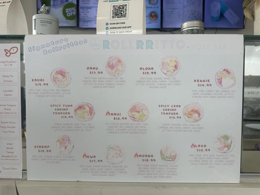 Menu photo 1 Rollrritto + Poke Bar Huntington Beach, CA Menu photo 1 Rollrritto + Poke Bar Huntington Beach, CA