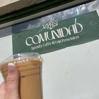 Comunidad - Maple iced latte! - Juice Bars & Smoothies Near Me - Austin, Texas