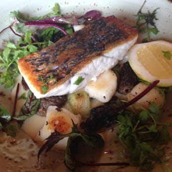 St Ali - Grilled barramundi, gnocchi, parsnip purée. Yum - Coffee & Tea Near Me - South Melbourne, VIC St Ali - Grilled barramundi, gnocchi, parsnip purée. Yum - Coffee & Tea Near Me - South Melbourne, VIC