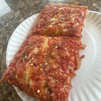 Mike's Pizzeria - I never had a saltier slice of pizza in my life. My buddy had 2 margarita slices. Same deal and way too much sauce. Very disappointed - Pizza Near Me - Brooklyn, New York Mike's Pizzeria - I never had a saltier slice of pizza in my life. My buddy had 2 margarita slices. Same deal and way too much sauce. Very disappointed - Pizza Near Me - Brooklyn, New York