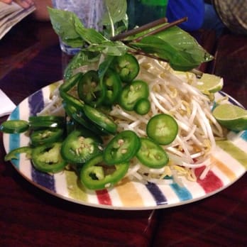 Pho Saigon - Real Pho fixings should come on the side.  No fake Pho here like some other places I have been.  Love Man vs. Pho! - Vietnamese Near Me - Catonsville, Maryland