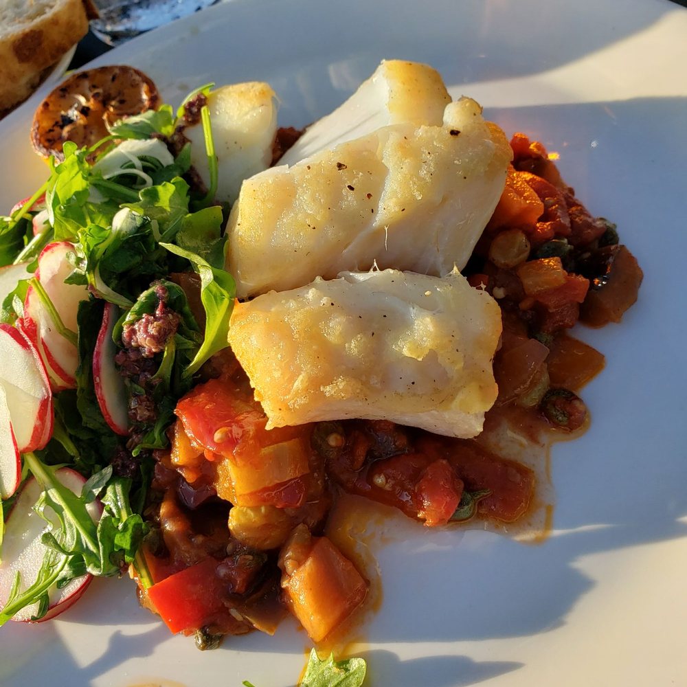 Half Moon - Halibut - New American Near Me - Dobbs Ferry, New York Half Moon - Halibut - New American Near Me - Dobbs Ferry, New York