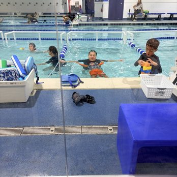 Big Blue Swim School - Didn't get her name but 2 kids in her swim lane - Swimming Lessons/Schools Near Me - Torrance, California