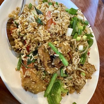 Lucki Thai - Crispy Duck Basil Fried Rice (5 stars) - Thai Near Me - Las Vegas, Nevada