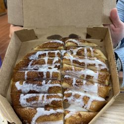 Pizza Plus of White Pine - Cinnamon Sticks are amazing!