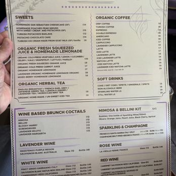 Lavender Cafe & Bistro - Menu - Cafes Near Me - Naples, Florida