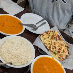 Flavor of Punjab - Chicken Tikka masala, rice, naan