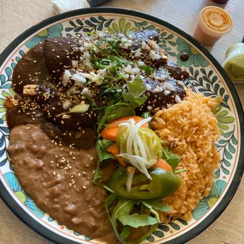 Mole Mole - Vegan tofu mole enchiladas - Mexican Near Me - Portland, Oregon Mole Mole - Vegan tofu mole enchiladas - Mexican Near Me - Portland, Oregon