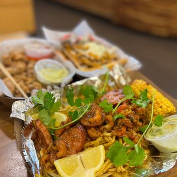 Y Tea Cafe - Cajun Crawfish Noodle - Sandwiches Near Me - Garden Grove, California Y Tea Cafe - Cajun Crawfish Noodle - Sandwiches Near Me - Garden Grove, California