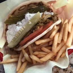 Chicken Shawarma Pita Meal Chicken Shawarma Pita Meal
