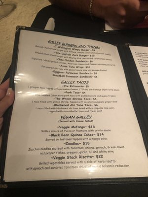 Menu photo 7 Shipwreck Bar & Grill Rincon, PR