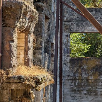 Jack London State Historic Park - You can't walk into the ruins but scaffolding goes inside - Parks Near Me - Glen Ellen, California Jack London State Historic Park - You can't walk into the ruins but scaffolding goes inside - Parks Near Me - Glen Ellen, California
