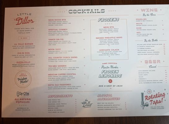 Menu photo 2 Neon Armadillo Wimberley, TX Menu photo 2 Neon Armadillo Wimberley, TX