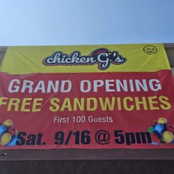 Chicken G’s - Grand opening