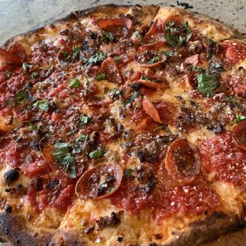 HG Coal Fired Pizza - Warrington - Coal fired meat lovers - Pizza Near Me - Warrington, Pennsylvania HG Coal Fired Pizza - Warrington - Coal fired meat lovers - Pizza Near Me - Warrington, Pennsylvania