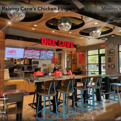 Raising Cane's Chicken Fingers - Interior; front counter.