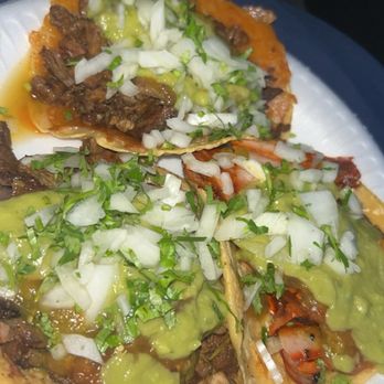 Angels Tijuana Tacos - Quesataco de asada on top, carne asada taco, and al pastor taco - Tacos Near Me - West Covina, California Angels Tijuana Tacos - Quesataco de asada on top, carne asada taco, and al pastor taco - Tacos Near Me - West Covina, California