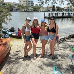 Start of the Kayak area