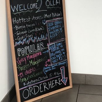 Olla Taqueria Gutierrez - Menu board with popular orders - Mexican Near Me - Covington, Kentucky Olla Taqueria Gutierrez - Menu board with popular orders - Mexican Near Me - Covington, Kentucky