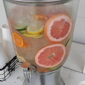 Flower Child - Complimentary citrus infused water was so refreshing - Salad Near Me - Phoenix, Arizona