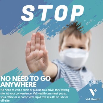 Vel Health - Schedule your in-home COVID-19 test today! - Laboratory Testing Near Me Vel Health - Schedule your in-home COVID-19 test today! - Laboratory Testing Near Me