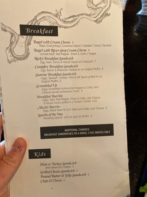 Menu photo 3 River Stop Cafe Newaygo, MI