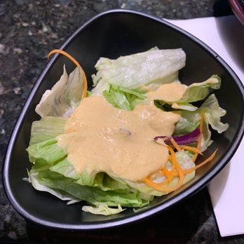 Kumo 27 - Salad was only ok.   Dressing is not what I am used to. - Sushi Bars Near Me - Kendall Park, New Jersey