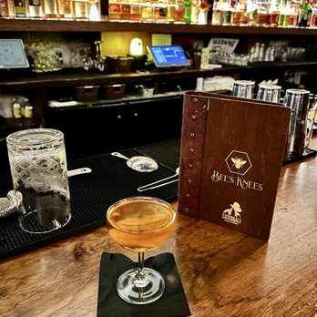 Bee's Knees & Honey Lounge - Death & Taxes cocktail - Lounges Near Me - Brooklyn, New York Bee's Knees & Honey Lounge - Death & Taxes cocktail - Lounges Near Me - Brooklyn, New York