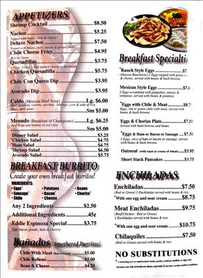 Menu photo 3 Ernesto's Mexican Food Anthony, TX Menu photo 3 Ernesto's Mexican Food Anthony, TX