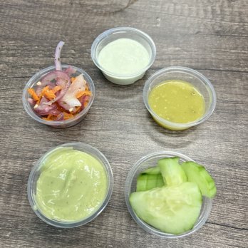 Chukis Tacos 2 - Sauces - Mexican Near Me - Memphis, Tennessee