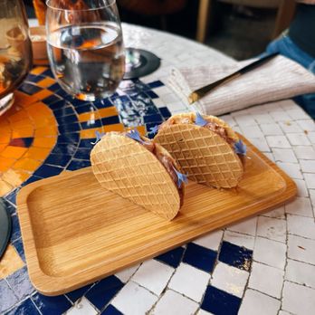 Bar Crenn - Stroop Waffle - Wine Bars Near Me - San Francisco, California Bar Crenn - Stroop Waffle - Wine Bars Near Me - San Francisco, California