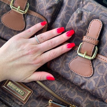 Designer Nails - SNS Nails (color: flirty) - Nail Salons Near Me - Austin, Texas Designer Nails - SNS Nails (color: flirty) - Nail Salons Near Me - Austin, Texas