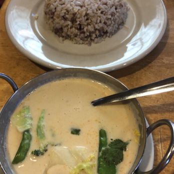 Andaman Thai Restaurant - Tom kha and brown rice - Thai Near Me - Denton, Texas