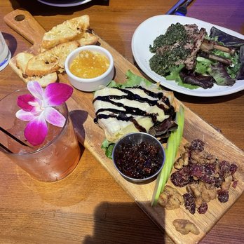Reata on 3rd - Phyllo wrapped Brie & lamp chops - Venues & Event Spaces Near Me - Oakdale, California
