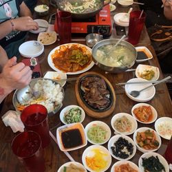 Arirang Korean Restaurant - Banchan amount before the owner change