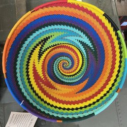 Laughing Mountain - Gorgeous wire baskets; fair trade fed