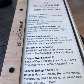 Black Sage - Specials - Bars Near Me - Virgin, Utah Black Sage - Specials - Bars Near Me - Virgin, Utah