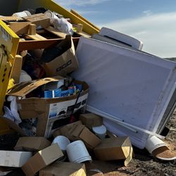 Hornet Hauling - Delivered to the landfill. 2,120 pounds of debris.